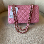 CHANEL Handbag 22S Pink Caviar Quilted Classic Flap Small LGHW -Knockoff
