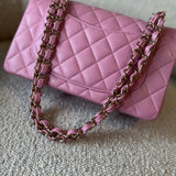 CHANEL Handbag 22S Pink Caviar Quilted Classic Flap Small LGHW -Knockoff
