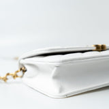 CHANEL Handbag 22S White Lambskin Quilted Wallet on Chain (WOC) -Knockoff
