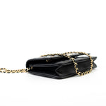 CHANEL Handbag 23C Black Lambskin Quilted Cruise Heart Wallet on Chain (WOC) LGHW -Knockoff
