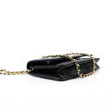 CHANEL Handbag 23C Black Lambskin Quilted Cruise Heart Wallet on Chain (WOC) LGHW -Knockoff
