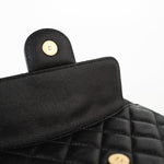 CHANEL Handbag 23P Black Caviar Quilted Hobo Bag Small Antique Gold Hardware -Knockoff
