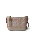 CHANEL Handbag Beige 19S Pearly Beige Aged Calfksin Quilted Gabrielle Bag -Knockoff
