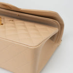 CHANEL Handbag Beige Clair Caviar Quilted Classic Flap Jumbo GHW -Knockoff
