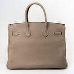 CHANEL Handbag Birkin 35 Gris Tourterelle Veau Togo Leather Palladium Played 2011 O -Knockoff
