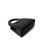 CHANEL Handbag Black 23K Shiny Black Aged Calfskin Quilted Nano Kelly Shopping Bag -Knockoff
