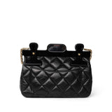 CHANEL Handbag Black Black Aged Calfskin Quilted 2.55 Mini Reissue Hanger Flap Bag -Knockoff
