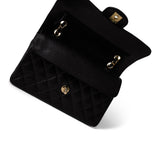 CHANEL Handbag Black Black Caviar Quilted Classic Flap Small Gold Hardware -Knockoff
