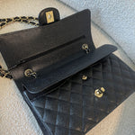 CHANEL Handbag Black Caviar Quilted Classic Flap Medium LGHW -Knockoff
