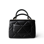 CHANEL Handbag Black Chanel Black Lambskin Quilted Trendy CC Small Bag Gold Hardware -Knockoff
