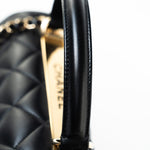 CHANEL Handbag Black Lambskin Quilted Trendy CC Small Light Gold Hardware -Knockoff
