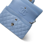 CHANEL Handbag blue 23P Light Blue Classic Flap Small Light Gold Hardware -Knockoff
