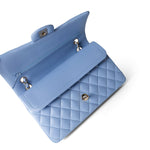 CHANEL Handbag Blue / Classic Flap 21C Sky Blue Lambskin Quilted Classic Flap Light Gold Hardware -Knockoff
