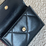 CHANEL Handbag Chanel 19 Flap Lambskin Coin Purse Black -Knockoff
