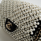 CHANEL Handbag Chanel 19S Mini Pearl On Flap -Knockoff
