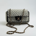 CHANEL Handbag Chanel 19S Mini Pearl On Flap -Knockoff
