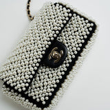 CHANEL Handbag Chanel 19S Mini Pearl On Flap -Knockoff
