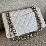 CHANEL Handbag Chanel 21B White Caviar Quilted Classic Flap Small LGHW -Knockoff
