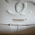 CHANEL Handbag Chanel 21B White Caviar Quilted Classic Flap Small LGHW -Knockoff
