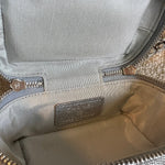 CHANEL Handbag Chanel 21S Metallic Silver Micro Vanity Grained Calfskin SHW -Knockoff
