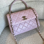 CHANEL Handbag Chanel 21S Small Light Pink Lambskin Quilted Trendy CC LGHW -Knockoff
