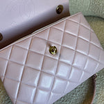 CHANEL Handbag Chanel 21S Small Light Pink Lambskin Quilted Trendy CC LGHW -Knockoff
