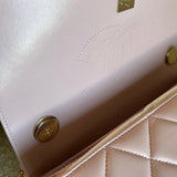 CHANEL Handbag Chanel 21S Small Light Pink Lambskin Quilted Trendy CC LGHW -Knockoff
