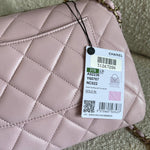 CHANEL Handbag Chanel 21S Small Light Pink Lambskin Quilted Trendy CC LGHW -Knockoff
