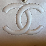 CHANEL Handbag Chanel Beige Clair Caviar Quilted Classic Flap  Medium GHW -Knockoff
