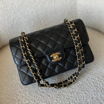 CHANEL Handbag Chanel Black Caviar Quilted Classic Flap Small Gold Hardware -Knockoff
