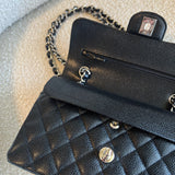 CHANEL Handbag Chanel Black Caviar Quilted Classic Flap Small SHW -Knockoff
