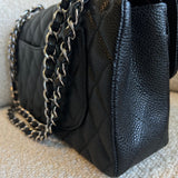 CHANEL Handbag Chanel Black Caviar Quilted Classic Flap Small SHW -Knockoff
