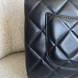 CHANEL Handbag Chanel Black Lambskin Quilted Trendy CC Small LGHW -Knockoff
