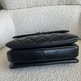 CHANEL Handbag Chanel Black Lambskin Quilted Trendy CC Small LGHW -Knockoff
