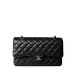 CHANEL Handbag Classic flap / Black Black Caviar Quilted Medium Classic Flap Silver Hardware -Knockoff
