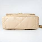 CHANEL Handbag Cream 22S Beige Lambskin Quilted Small 19 Flap Mixed Hardware -Knockoff
