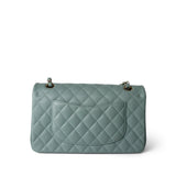 CHANEL Handbag Green / Classic flap 22C Dark Green Caviar Quilted Classic Flap Light Gold Hardware -Knockoff
