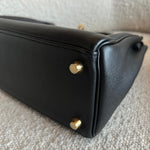 CHANEL Handbag Hermes Kelly 25 Black GHW -Knockoff
