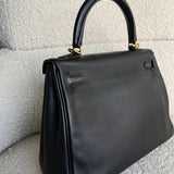 CHANEL Handbag Hermes Kelly 25 Black GHW -Knockoff
