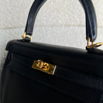 CHANEL Handbag Hermes Kelly 25 Black GHW -Knockoff
