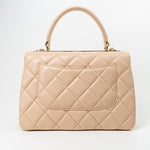 CHANEL Handbag Light Beige Lambskin Quilted Trendy CC Small LGHW -Knockoff
