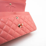 CHANEL Handbag Pink 18S Pink Caviar Quilted Classic Flap Small Light Gold Hardware -Knockoff
