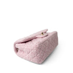 CHANEL Handbag Pink 21S Pink White Tweed Quilted Mini Rectangular Flap Light Gold Hardware -Knockoff
