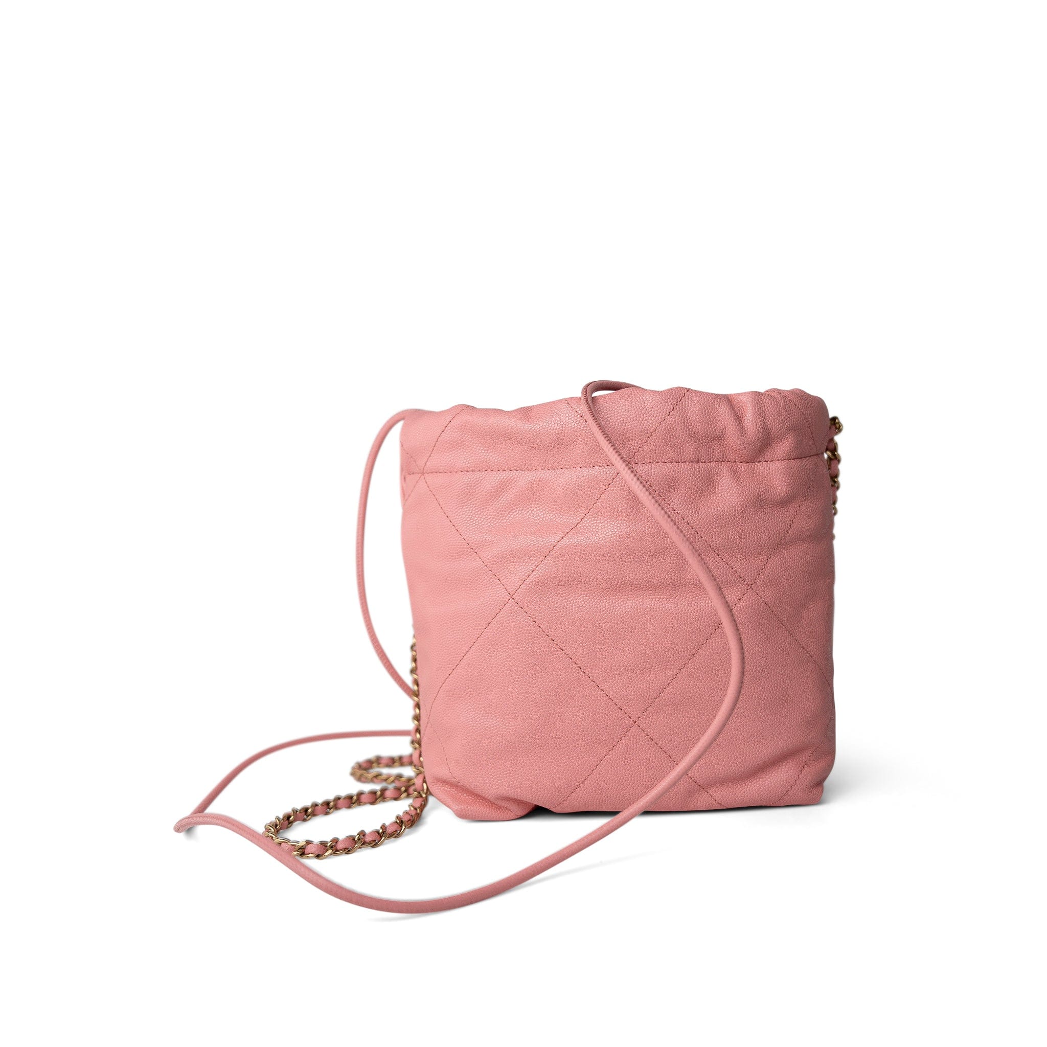 CHANEL Handbag Pink 23K Pink Caviar Quilted 22 Bag Mini -Knockoff
