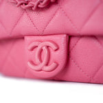 CHANEL Handbag Pink Pink Caviar Quilted Incognito Square Flap Bag -Knockoff
