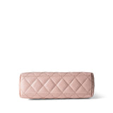 CHANEL Handbag Pink Shiny Aged Calfskin Quilted Nano Kelly Shopper Light Pink -Knockoff
