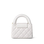 CHANEL Handbag Pink White Aged Calfskin Nano Kelly Mini Shopper -Knockoff
