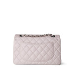 CHANEL Handbag Purple 21B Light Purple Lambskin Quilted Classic Flap Small Silver Hardware -Knockoff
