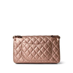 CHANEL Handbag Rose 2.55 Rose Gold Grained Calfskin Quilted Medium Double Flap -Knockoff
