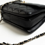 CHANEL Handbag Trendy CC Small Black Lambskin Quilted LGHW -Knockoff
